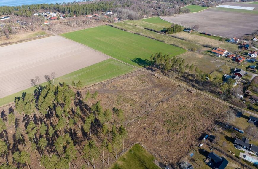 Lediga tomter Stor Frö. Sandbergen, Haga Park. Byggklara tomter till salu. Bygg ditt hus.