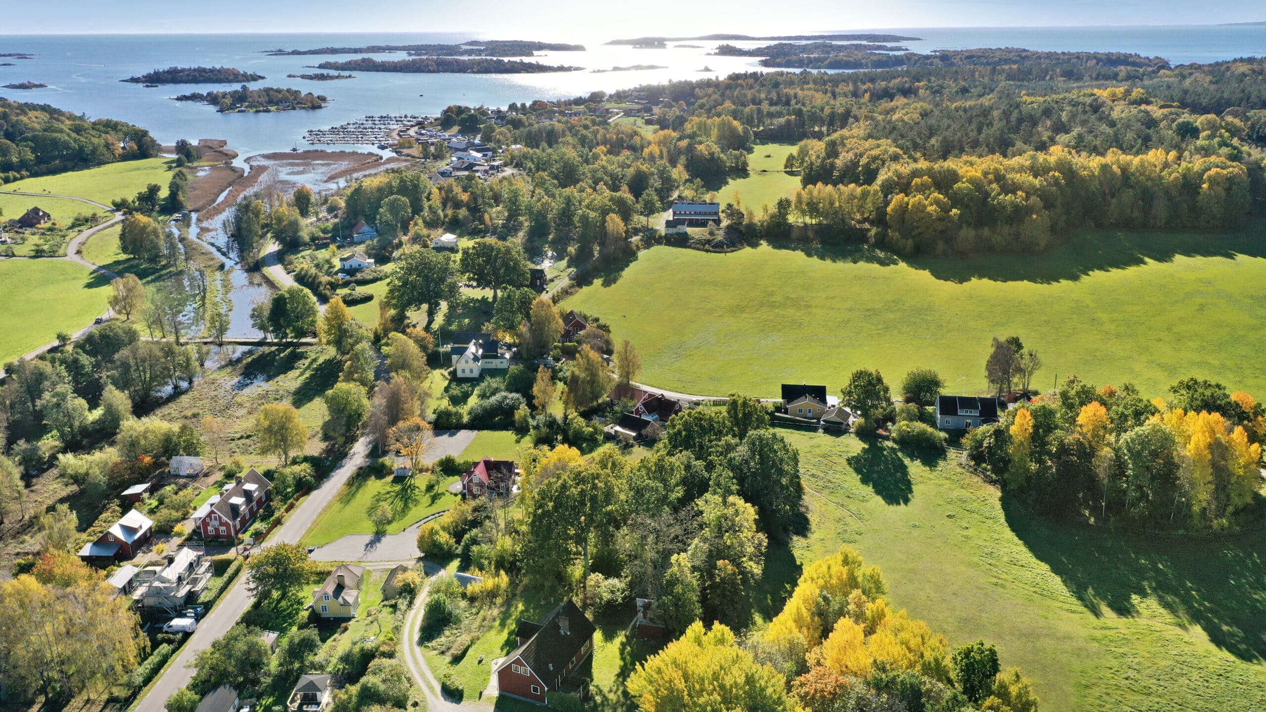 Matvik, Boddestorp i Karlshamn. Byggklara tomter, bygg valfritt hus.