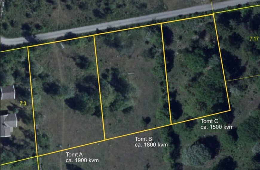 tomt till salu färjestaden, öland